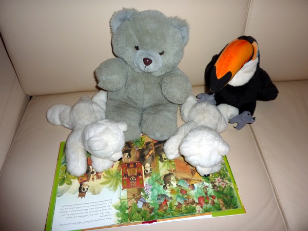 Grizzy und Familie